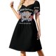 thumbnail image 2 of Preminger - In a Heart Vestido de manga corta vestidos de noche vestido de mujer para mujer vestido de mujer verano, 2 of 7