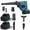 Blue Version with 2 Batteries, variant on Cordless Brushless Handheld Leaf Blower, Portable Rechargeable Air Blower for Yard Leaf Clearing, Dust Removal and Vehicle Cleaning, Multipurpose Outdoor Maintenance Power Tool