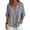 Grey, variant on Only Moment Womens Blouses Spring Tops V Neck Short Sleeve Tops Business Casual Dressy Blouses Basic Tees for Women Beige,L