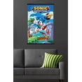 thumbnail image 5 of Sonic Superstars (2023) - Group Scene Wall Poster with Magnetic Frame, 22.375" x 34", 5 of 5