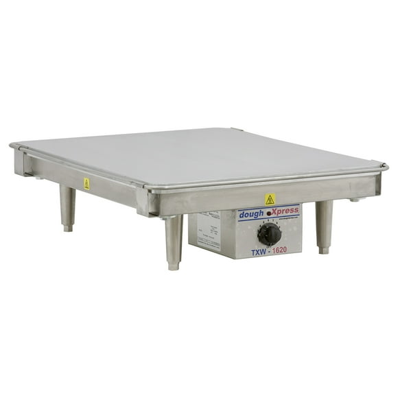 DoughXpress TXW-1620-120 Tortilla Warmer, 16 x 20" Platen & Temperature Dial, 120v