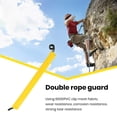thumbnail image 2 of CSChome Wear-resistant Rope Cover Rope Cover Portable Anti-Wear Protector Sleeve with Fastener Foldable for Climbing, 2 of 7