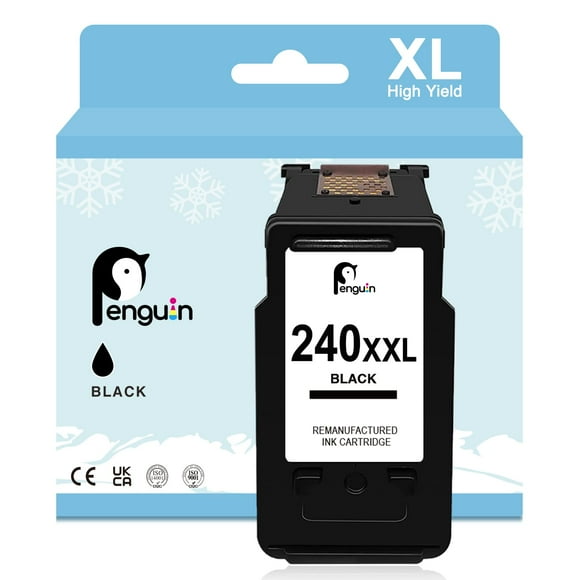 Cartucho de tinta de repuesto Penguin 240XXL negro para Canon PG-240