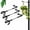 4pc, variant on No-Drill Plant Pole Hanging Hook, Heavy Duty Rustproof Metal Clamp Hanger for Flower Pots, Bird Feeders, Garden Balcony, Patio & Camping Tent