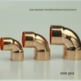 thumbnail image 2 of 90 Degree Elbow Copper End Feed Fittings Plumbing Fittings Refrigeration Air condition Pipe internal 6mm 8mm 10mm 12mm 22mm, 2 of 3