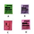 thumbnail image 3 of VONKY Multi-functional Pen Thermometer Pocket Oxford Cloth Nail Clippers Pouch Tool Storage Bag Accessory Nursing Students Pink, 3 of 7