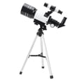 thumbnail image 4 of Telescopio refractor astronómico de 70 mm de apertura, telescopio refractor con soporte para trípode, soporte para teléfono móvil para adultos, niños y principiantes, 4 of 8