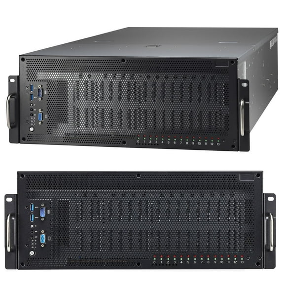 Tyan Thunder HX FA77-B7119 B7119F77V4HR-2T55-N 10GPU Server Platform for Machine Learning