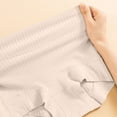thumbnail image 6 of Wovix Women's Breathable Underwear Moisture Wicking Keeps You Cool Comfortable Available in Plus Size Panties Grey XL, 6 of 9