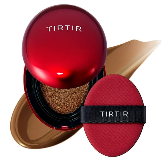 Máscara Tirtir de Cushion Foundation, color rojo, cobertura total #45W