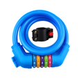 thumbnail image 3 of Candado de cable versátil resistente al agua, universal, para exteriores de motocicletas Azul, 3 of 8