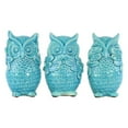 thumbnail image 2 of Urban Trends Collection: Ceramic Owl Figurine, Gloss Finish, White, 2 of 2