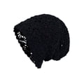 thumbnail image 2 of HOMEN CROCHET GANEI Soft hueca suave sombrero de verano para viaje de viaje de playa viajes de citas Negro, 2 of 8