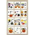 thumbnail image 6 of Serafina Home Halloween Gel Window Clings: Trick or Treating Ghosts Jack O Lanterns Pumpkins Sticker Decor Decorations for Home Office Business Windows and More!, 6 of 7