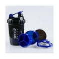 thumbnail image 4 of Protein Shaker Bottles for Protein Mixes With Shake Ball,Dish washer Safe Blender Shaker Bottles-blue, 4 of 5