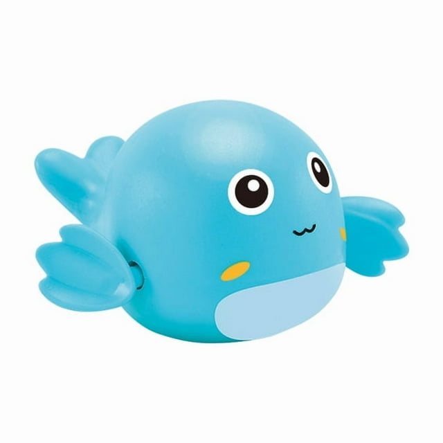 Baby bath water toy - Wind-up Bath Toy, Windup Swimming Tub Toy for Kids Floating Water Toy Bahtub Toy for Toddlers (light Blue)