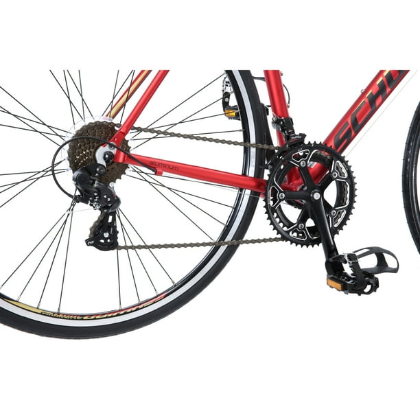 Schwinn Volare Road Bike, 700c, 14 Speed, Matte Red - Walmart