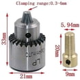 thumbnail image 5 of 0.3-4Mm Mini Electric Drill Chuck, Portable Hand Drill Chuck For Motor Shaft, 5 of 5