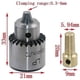 thumbnail image 5 of Portabrocas para taladro eléctrico mini de 0,3 a 4 mm, portabrocas portátil para eje de motor, 5 of 5