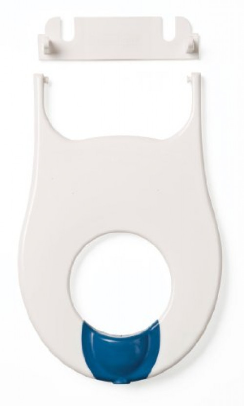 Mommys Helper Flip 'N Flush Potty Seat for Elongated Toilets, White