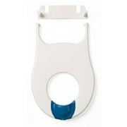 Mommys Helper Flip 'N Flush Potty Seat for Elongated Toilets, White/Blue