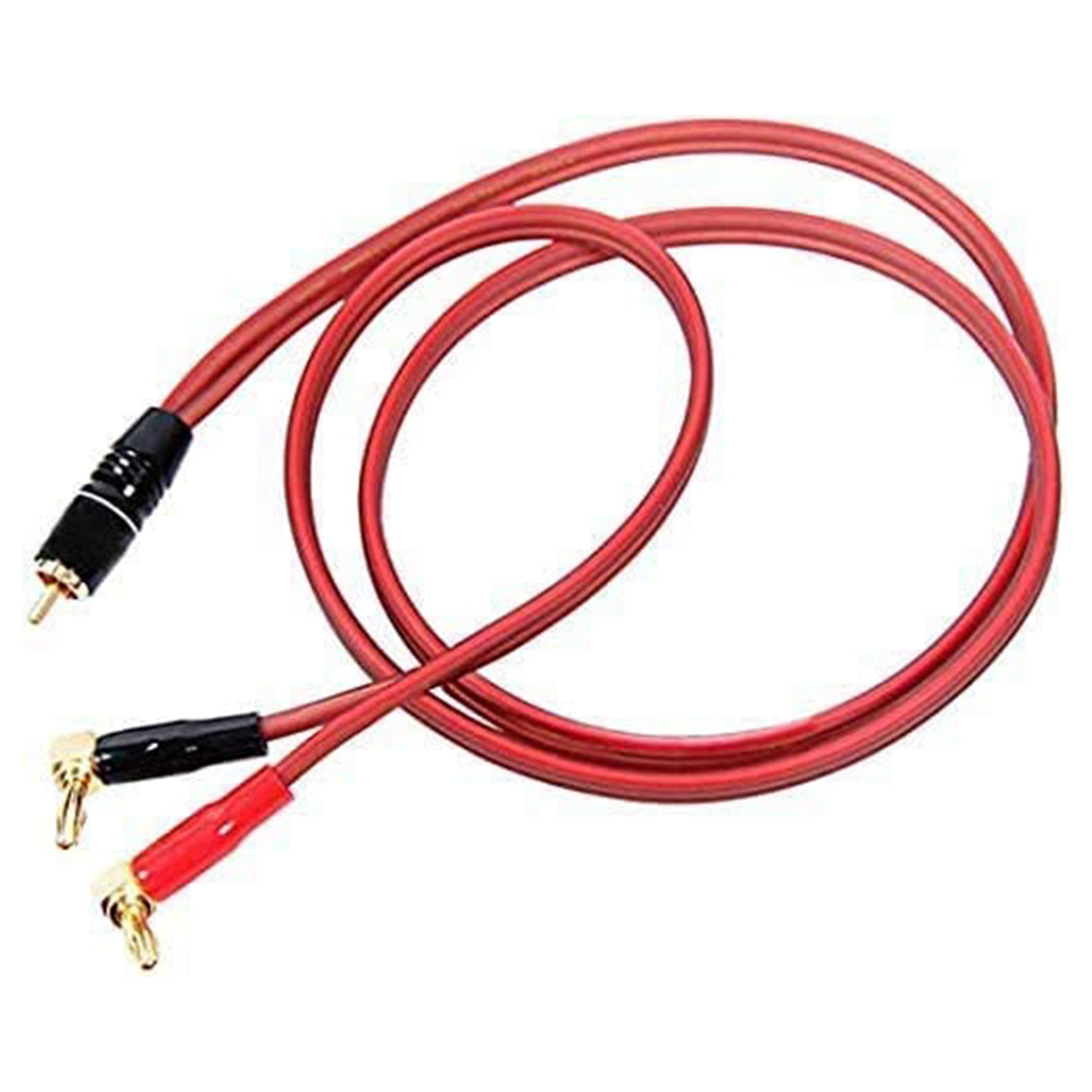Banana Plug to RCA Speaker Cable,Speaker Wire RCA Male to Banana Plugs