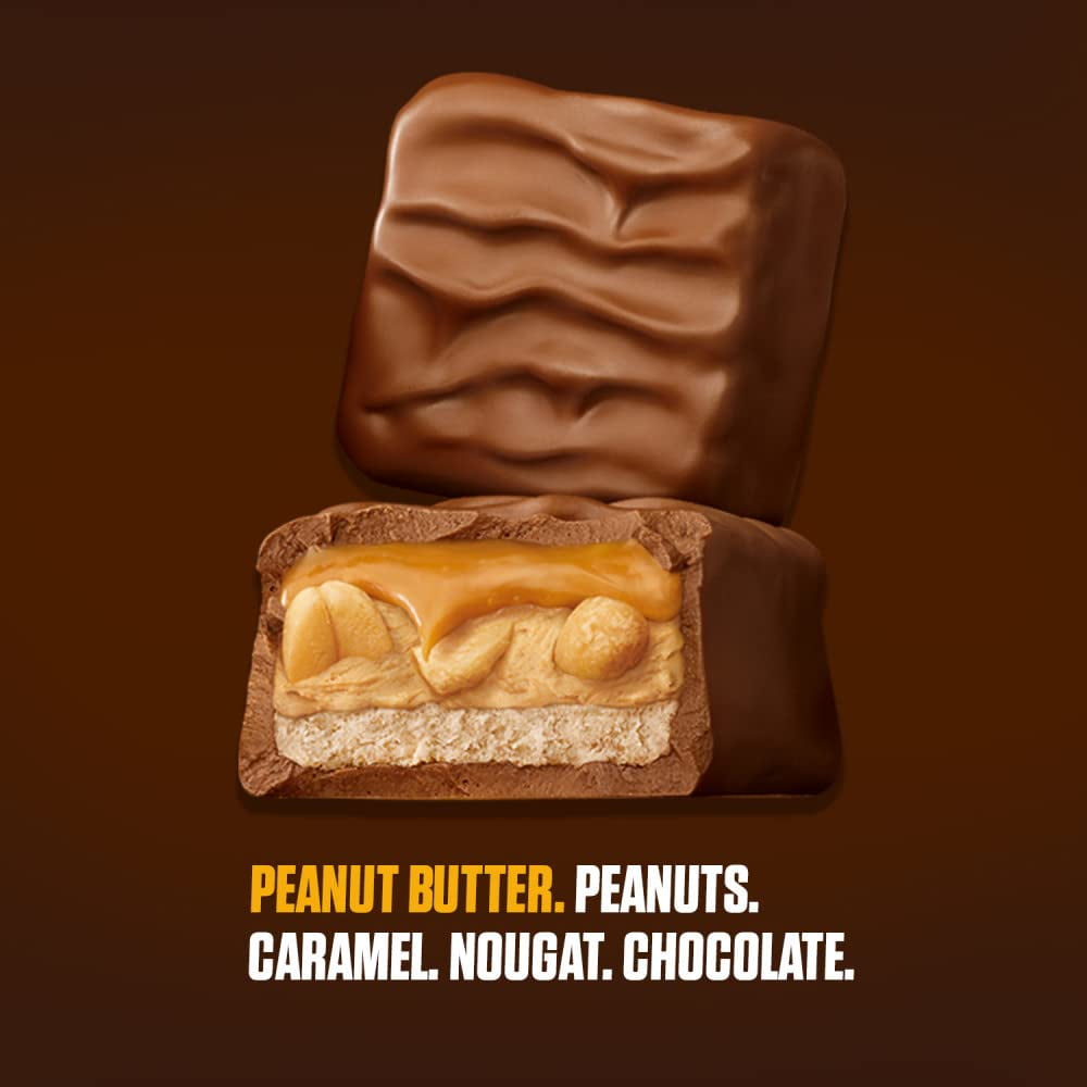 Snickers Peanut Butter Squared Singles Size Chocolate Candy