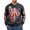 Grey, variant on Men's Halloween Skeleton Sweater Goth Grunge Skull Long Sleeve Pullover Jumper Graphic Alternative Sweaters(Red/L)