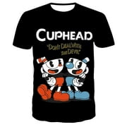 Cuphead Merch T-Shirt Summer For Women/Men Short Sleeve TShirt Casual Tee Streetwear Top