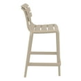 thumbnail image 4 of Compamia Helen Counter Stool Taupe, 4 of 7