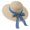 Beige, variant on Sun Hats for Women, Bow Decor Wide Brim Straw Hat, Stylish Summer Sun Hat, Lightweight Outdoor Headwear for Beach Travel & Spring Outings Beige