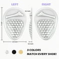 thumbnail image 3 of Metatarsal Pads Ball of Foot Cushions, Heel Inserts for Women, Foot Pain High Heel Comfort Shoe Filler, Heel Pads Grips for Shoe Too Big, Loose Shoes, Blisters (Beige+Black) D90, 3 of 6