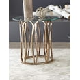 thumbnail image 2 of Coaster Home Furnishings Table d'Appoint Ourlet, Chrome Chocolat, 2 of 3