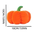 thumbnail image 3 of Kugisaki Halloween Throw Pillow Lovely Pumpkin Shaped Large Plush Pumpkin Throw Pillow Cute Soft Gifts for Couch Sofa Bed Decor, 3 of 7