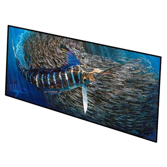 Striped Gem Striped Marlin Indoor / Outdoor Runner Mat 28x58