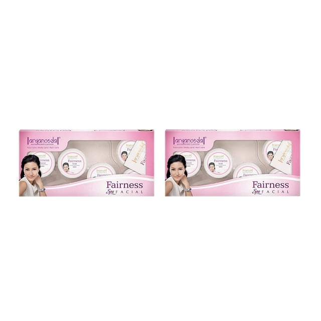 Aryanveda Fairness Trousse pour le Visage Spa; 210 g Lot de 2