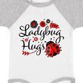 thumbnail image 4 of Inktastic Ladybug Hugs with Cute Ladybug and Flowers Boys or Girls Baby Bodysuit, 4 of 5