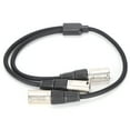 thumbnail image 3 of Audio Splitter Line Audio Adapter Cable Audio Adapter Supply JORINDO JD60711 XLR Male To Dual XLR Male Cable YType Splitter Microphone Cable, 3 of 8