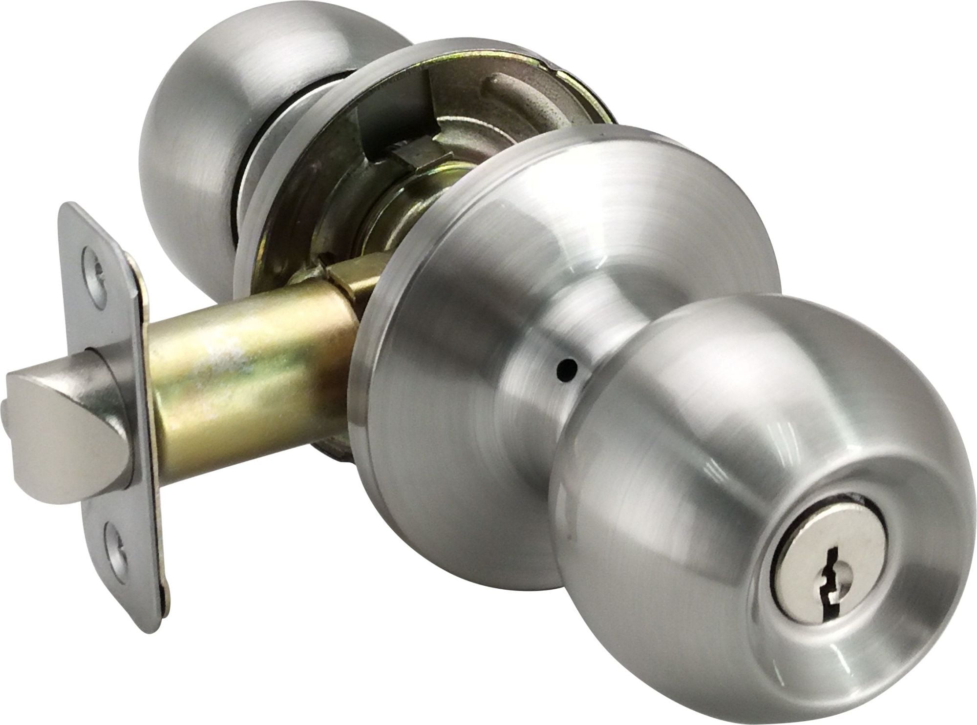 Miseno MLK2020SC Urbanna Ball Single Cylinder Keyed Entry Door Knob Set - Chrome