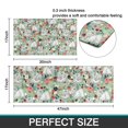 thumbnail image 7 of Maltese Dog and Flower Floral Kitchen Rugs Sets Of 2,Anti Fatigue Kitchen Mat Rugs Non Slip Washable,Decorative Kitchen Floor Mats for Kitchen,Sink,Laundry,17"x30"+17"x47", 7 of 7