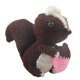thumbnail image 4 of Creative Doll Penguin Crochet Knitting DIY Adornos de Hechos , Marrón ardilla, 15cm perfecl Amigurumi Crochet Kit, 4 of 8