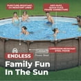 thumbnail image 4 of Coleman Power Steel 18 ft. x 48 in. Round Metal Frame Above Ground Pool Set, 4 of 11