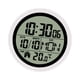 thumbnail image 4 of Reloj de ducha digital Reloj de pared digital resistente al agua para baño Pantalla de fecha Moderno Blanco, 4 of 9