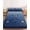 Navy Blue, variant on Full Size Fitted Sheet Set - Pink Flamingo 3 Piece Bedding Sets 16" Deep Pocket Fitted Sheet with 2 Pillowcases Summer Tropical Flamingo Hawaii Animals Brushed Microfiber Hotel Luxury Bed Sheets
