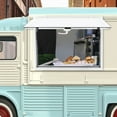 thumbnail image 2 of Concession Stand Serving Window, 36x24 inches Food Truck Serving Window Concession with Double-Point Fork Lock Handle up to 80 Degrees, 2 of 9