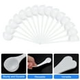 thumbnail image 3 of 30 Pcs Measuring Spoon with Short Handle, Tablespoon (3 g) Plastic Scoops, White, 3 of 5