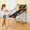 thumbnail image 4 of Lancaster Sports EZ-Fold 2 Player Indoor Arcade Dual Basketball Hoop Shot Game, 4 of 10