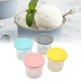 thumbnail image 1 of Freezer Food Storage Tubs, Wavy Grain Ice Cream Pints Containers Reusable 600ml Dishwasher Safety  for Apartment, 1 of 7