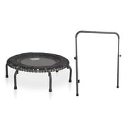 JumpSport 370 PRO Indoor 39-Inch Trampoline with Handle Bar Accessory