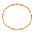 thumbnail image 2 of FJC Finejewelers 10k Yellow Gold Bangle Female Adult, 2 of 3